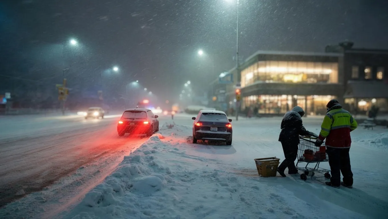 Authorities Issue Urgent 'Stay Home' Warning as Heavy Snow Hits Tonight