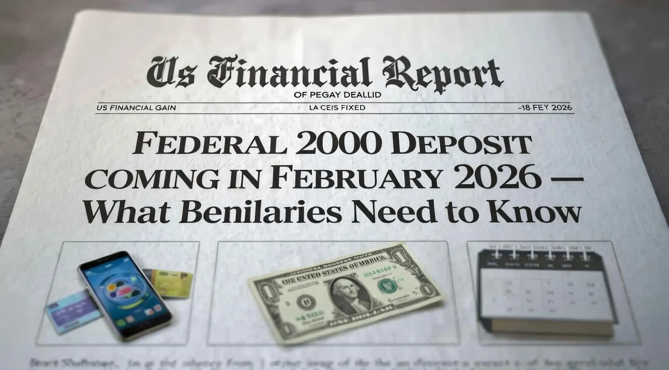 Confirmed: Federal $2,000 Direct Deposit Coming February 2026 — What You Must Know